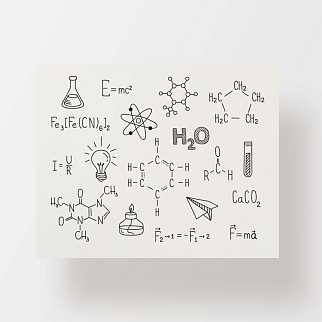 Временная татуировка Chemistry set