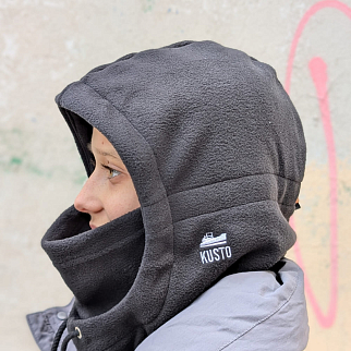 Капюшон Kusto Hood L черный