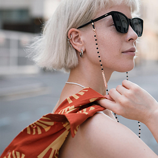 Цепочка для очков Komono Vega Black