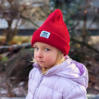 Шапка Kusto KIDS красная