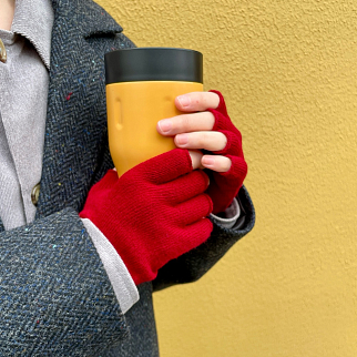 Перчатки без пальцев (разные цвета)