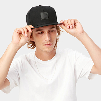 Кепка Carhartt WIP Logo Cap Black