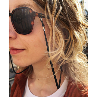 Цепочка для очков черная