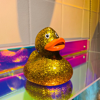 Утка Диско Золотая
