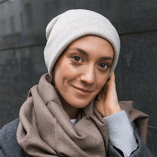 Шапка шерстяная Friend Function Топленое молоко