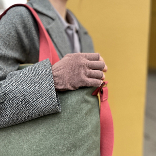 Перчатки без пальцев (разные цвета)