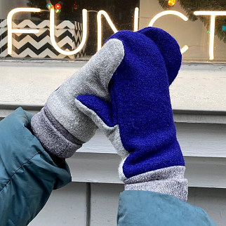 Варежки Friend Function Темно-синие