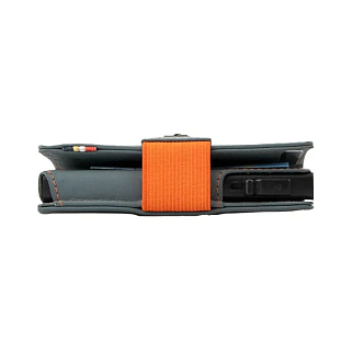 Кошелек Garzini Metal Wallets Blue Orange