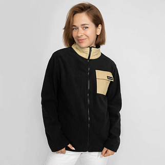 Флиска Kusto Fleece Full Zip Black