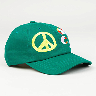 Кепка Obey We Care A Lot Obey Starback Deep Green