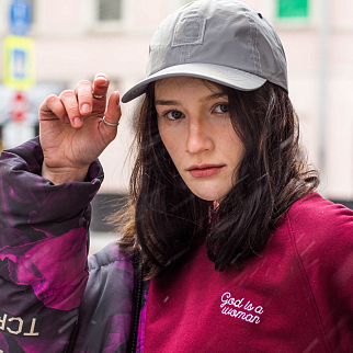 Кепка Carhartt WIP Flect Cap Reflective Grey
