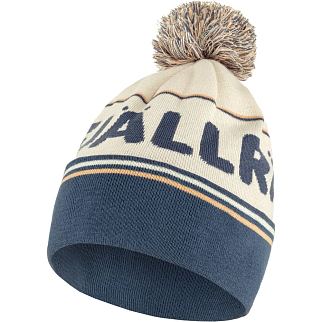 Шапка Fjallraven Pom Hat Chalk White / Indigo Blu