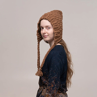 Чепчик CHECK YA HEAD коричневый 2463/7