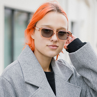 Очки WhiteLab Jazz monger Clear pink / Black