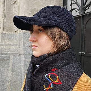 Кепка Carhartt WIP Harlem Dark Navy/Wax