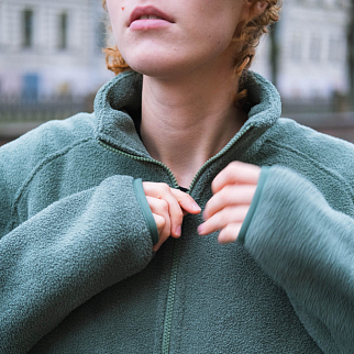 Флиска МЕЧ FLEECE ZIP Sea Green