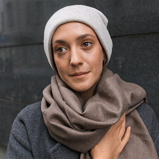 Шапка шерстяная Friend Function Топленое молоко