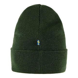 Шапка Fjallraven Classic Knit Hat Deep Forest (662)