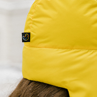 Ушанка Friend Function желтая
