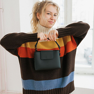 Кроссбоди сумка Gaston Luga Splashini Black