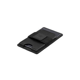 Кошелек Garzini MagSafe Metal Wallet Black