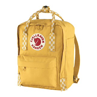Рюкзак Fjallraven Kanken MINI Ochre-Chess Pattern (160-904)