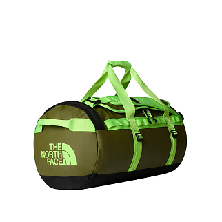 Сумка The North Face Base Camp Duffel M Forest Olive / Safety Green