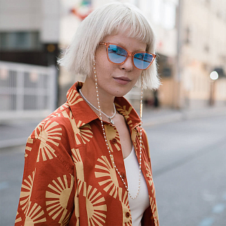 Цепочка для очков Komono Vega Pearl