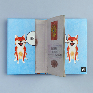 Обложка для паспорта из тайвека New Wallet Sibainu