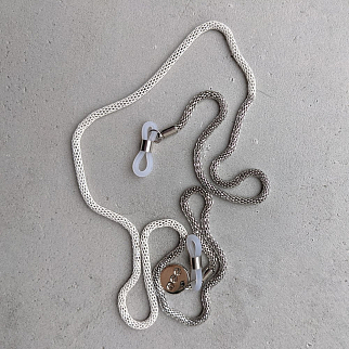 Цепочка для очков Komono Lenox Silver White