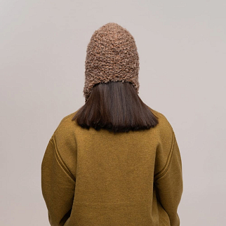 Шапка CHECK YA HEAD коричневая 2554/7