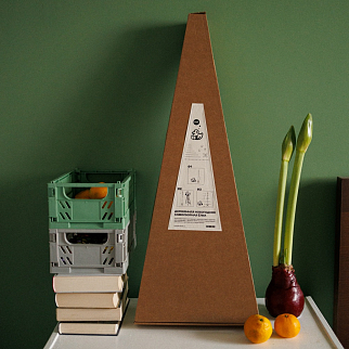 Деревянная новогодняя самосборная елка Friend Function с ароматом хвои