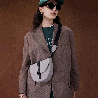 Кроссбоди сумка Gaston Luga Splash Moon Taupe