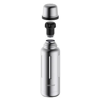 Термос bobber Flask 1000 мл матовая сталь