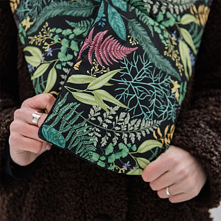 Дутый шарф Friend Function ботанический