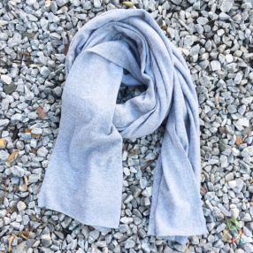 Шерстяной шарф Friend Function Светло-серый
