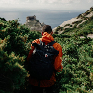 Рюкзак Fjallraven Abisko Hike Foldsack Navy (560)
