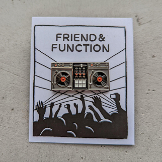 Значок Friend Function Диджейский пульт