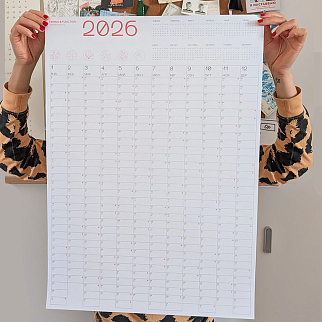 Рабочий календарь Friend Function 2026 классический