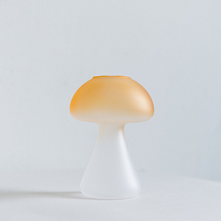 Ваза Грибочек коричневая