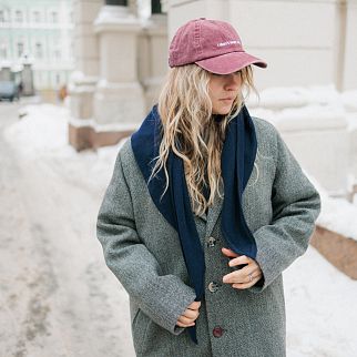 Косынка Friend Function шерстяная невидимый синий