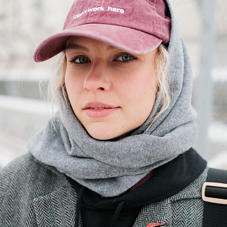 Кепка Friend Function I don't work here вишневая