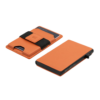 Кошелек Garzini MagSafe Metal Wallet Orange