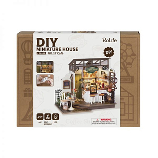3D-пазл Robotime Slow Life Café