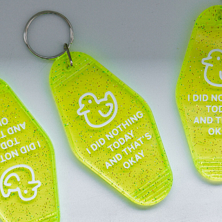 Брелок на ключи Friend Function That`s okay зеленый