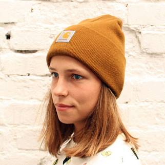 Шапка Carhartt WIP Watch Hat Hamilton Brown