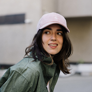 Кепка Carhartt WIP Harlem Glassy Pink