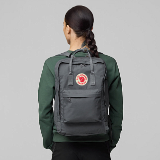 Рюкзак Fjallraven Kanken Laptop 17 Super Grey (046)