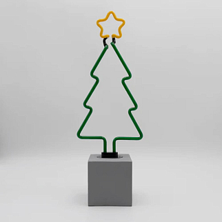 Неоновая лампа Locomocean Новогодняя елка