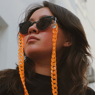 Цепочка для очков Komono Brooks Neon Orange